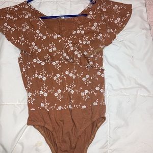 Light brown bodysuit